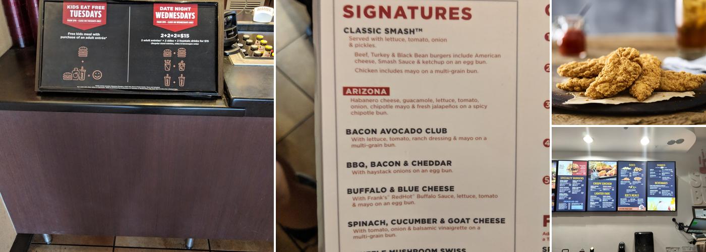 Smashburger Menu