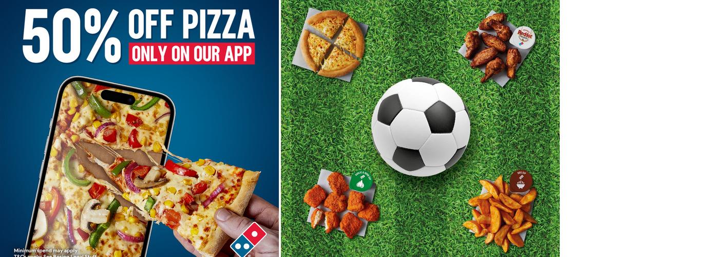 Domino's Pizza - Stafford - Weeping Cross Menu