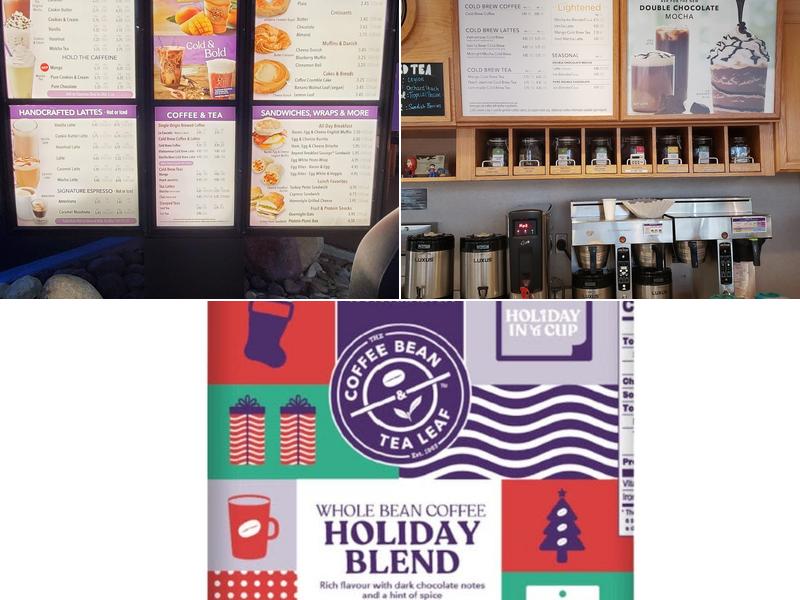 The Coffee Bean & Tea Leaf Menu