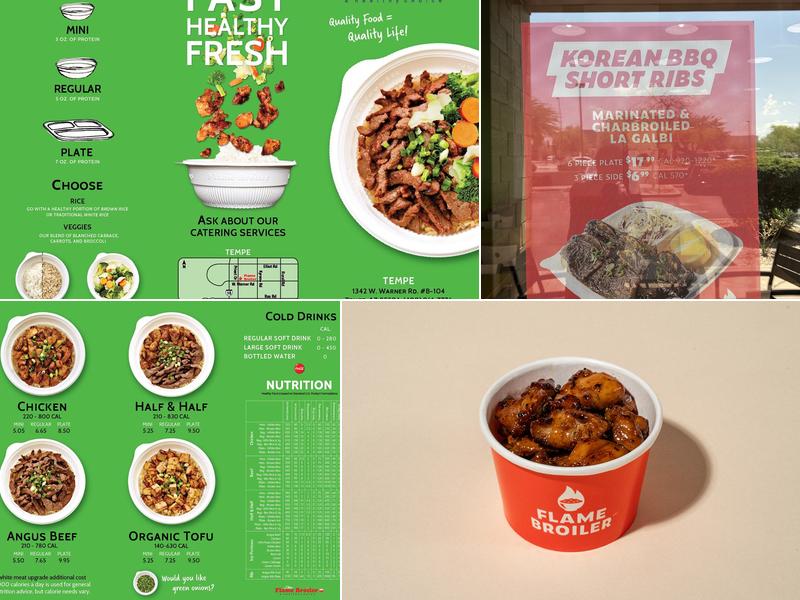 Flame Broiler Menu