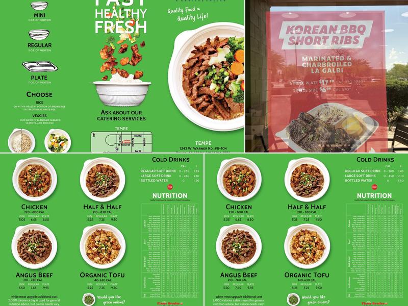 Flame Broiler Menu