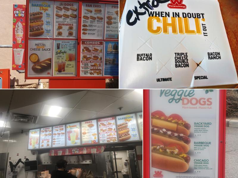 Wienerschnitzel Menu