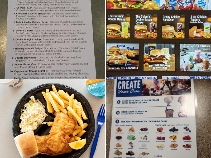Culver’s Menu
