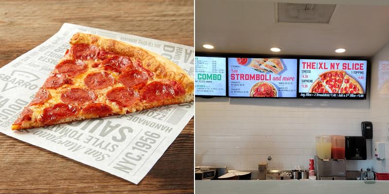 Sbarro Menu