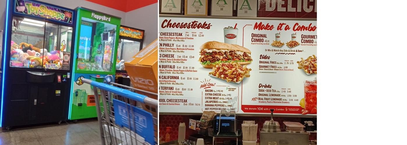 Charleys Cheesesteaks Menu