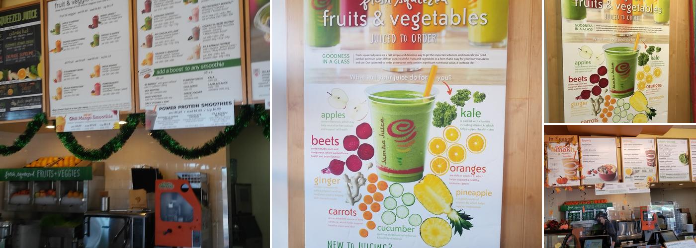 Jamba Menu