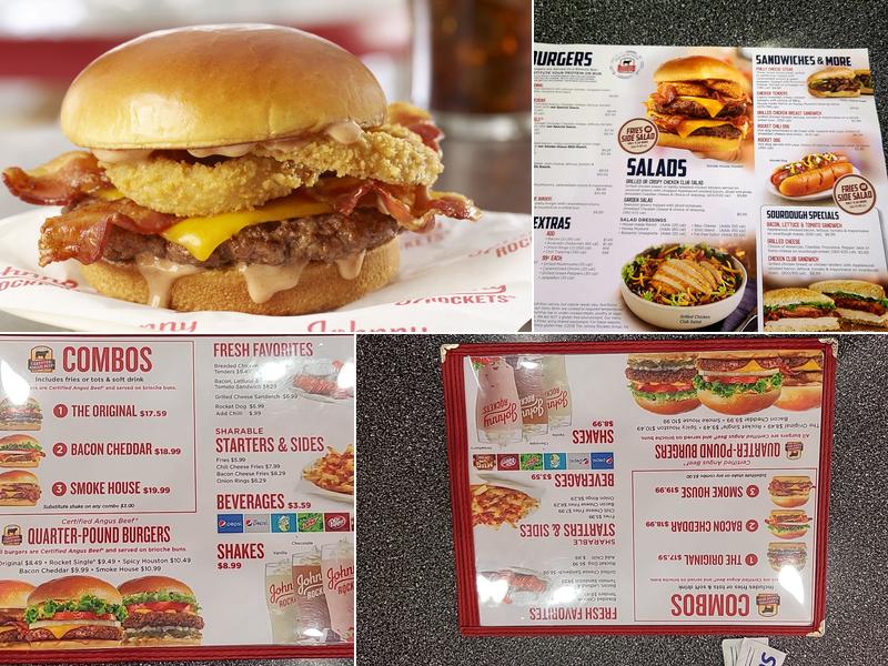 Johnny Rockets Menu