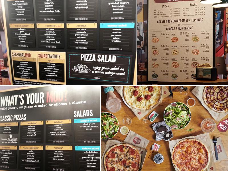 MOD Pizza Menu