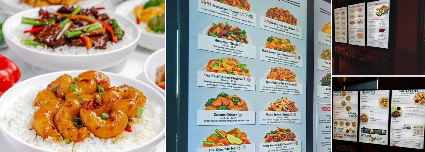 Pei Wei Asian Kitchen Menu