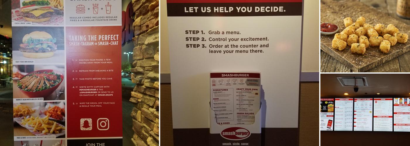 Smashburger Menu
