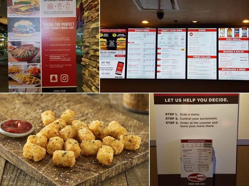 Smashburger Menu