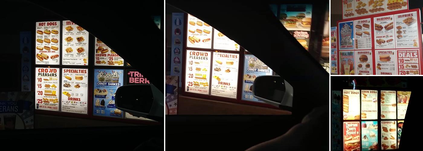 Wienerschnitzel Menu