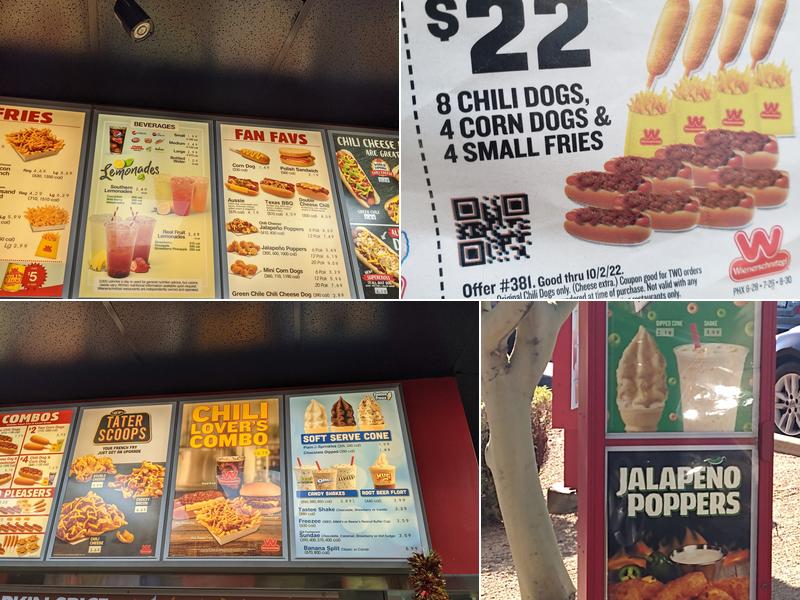 Wienerschnitzel Menu