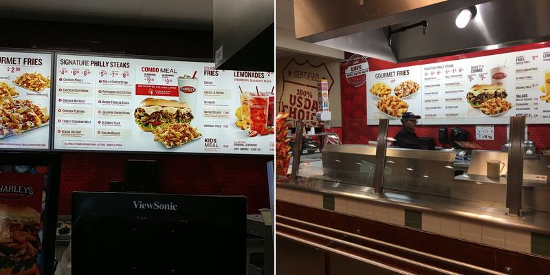 Charleys Cheesesteaks and Wings Menu