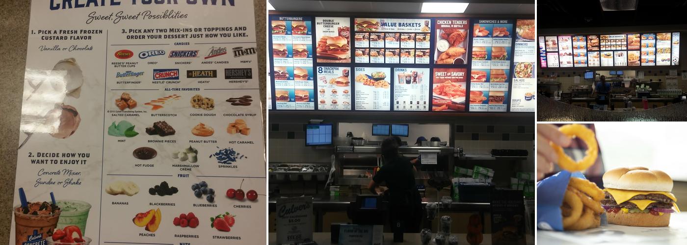 Culver’s Menu