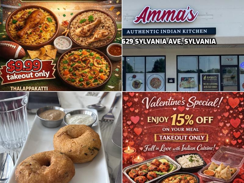 Amma's Indian Kitchen 7629 W Sylvania Ave, Sylvania