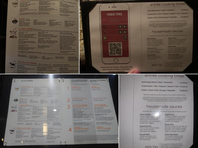 The Melting Pot Menu