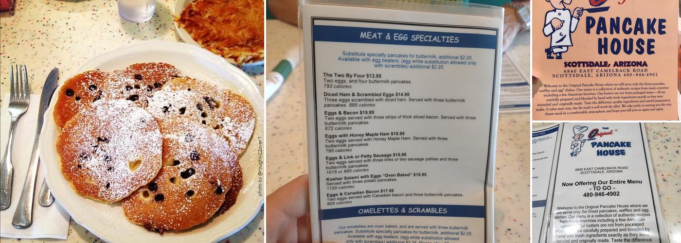 Original Pancake House Menu