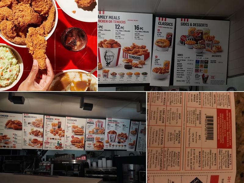 KFC Menu