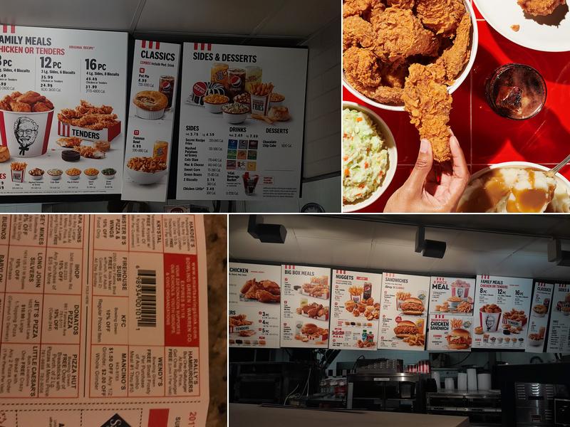 KFC Menu