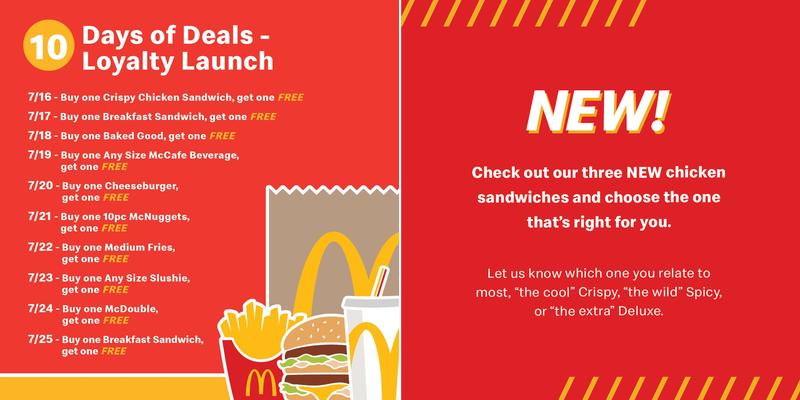 McDonald's Menu