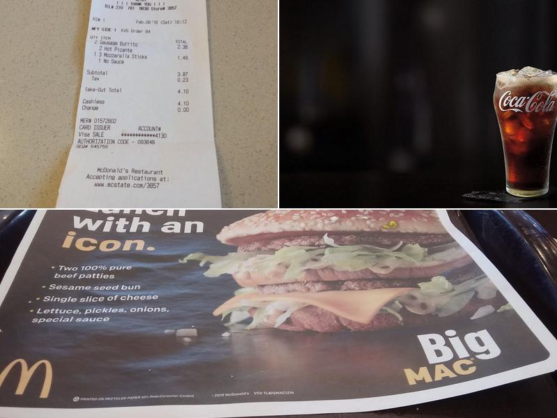 McDonald's Menu