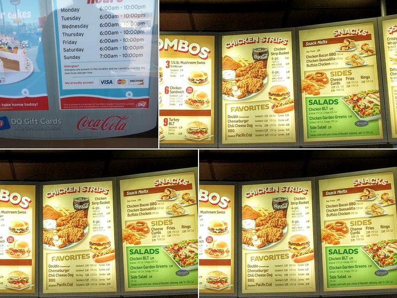 Dairy Queen Grill & Chill Menu