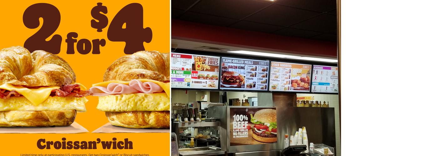 Burger King Menu