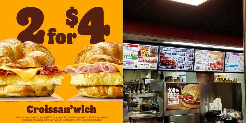 Burger King Menu