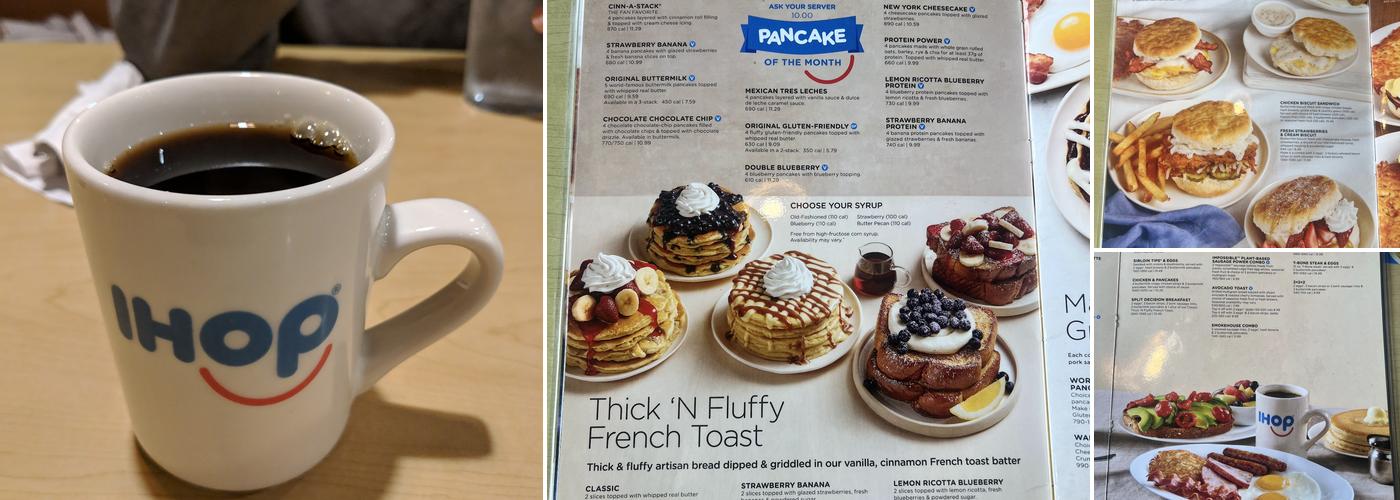 IHOP Menu