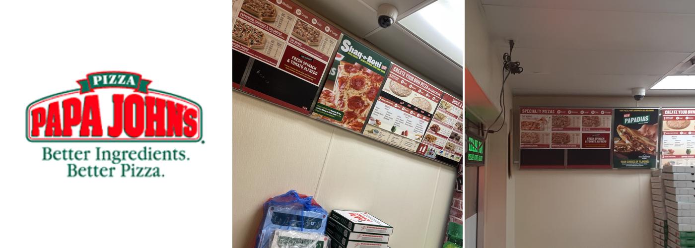 Papa Johns Pizza Menu