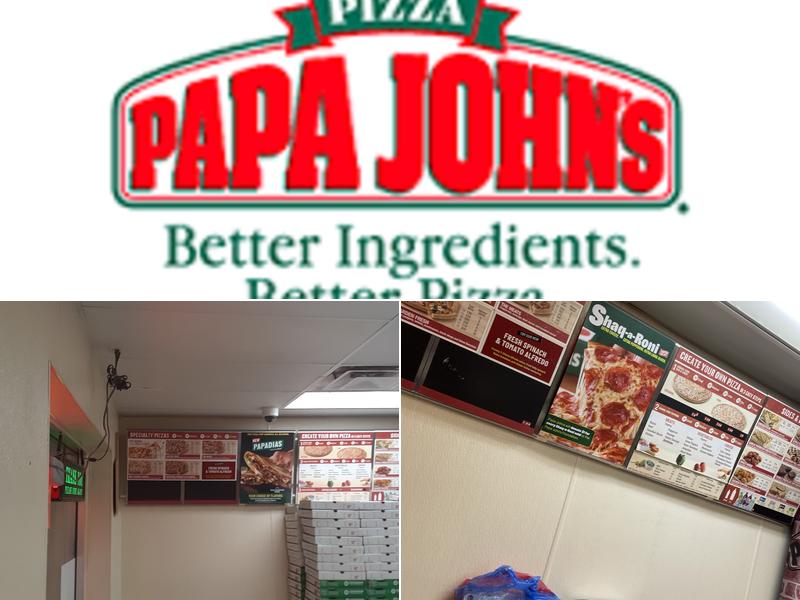 Papa Johns Pizza Menu