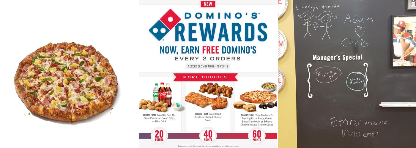 Domino's Pizza Menu