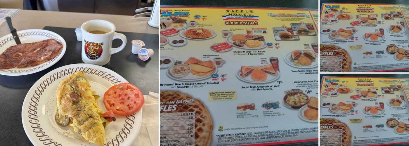Waffle House Menu