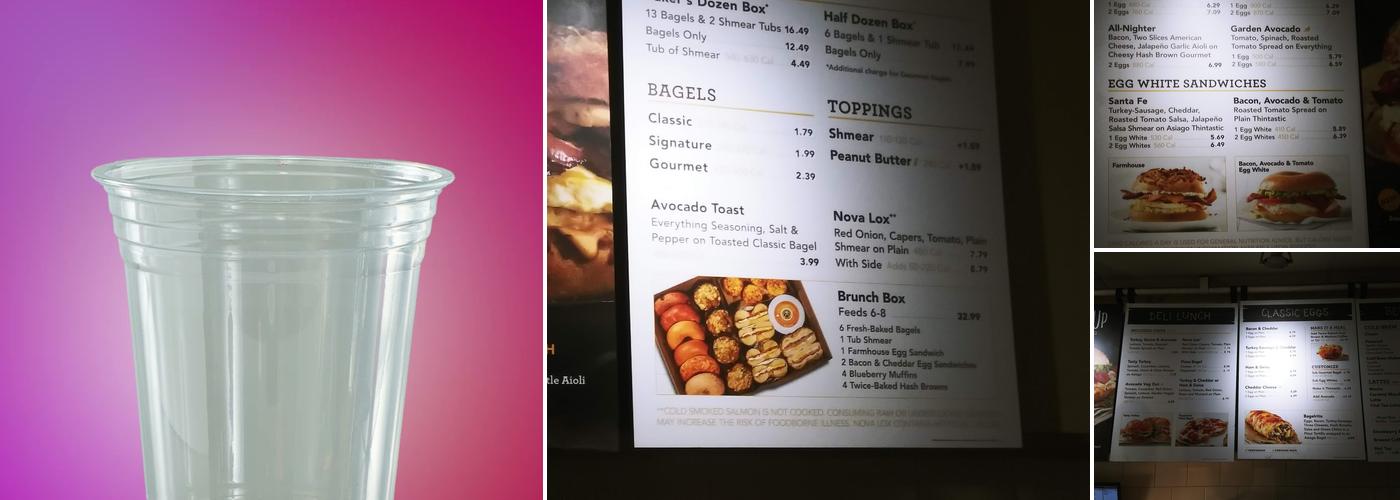 Einstein Bros. Bagels Menu
