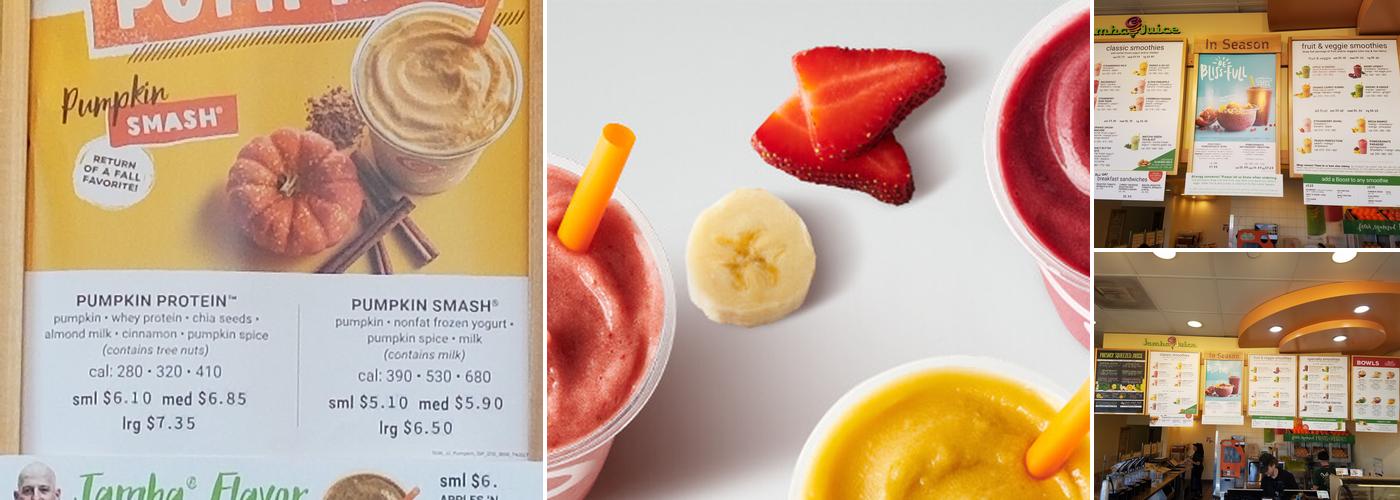 Jamba Menu