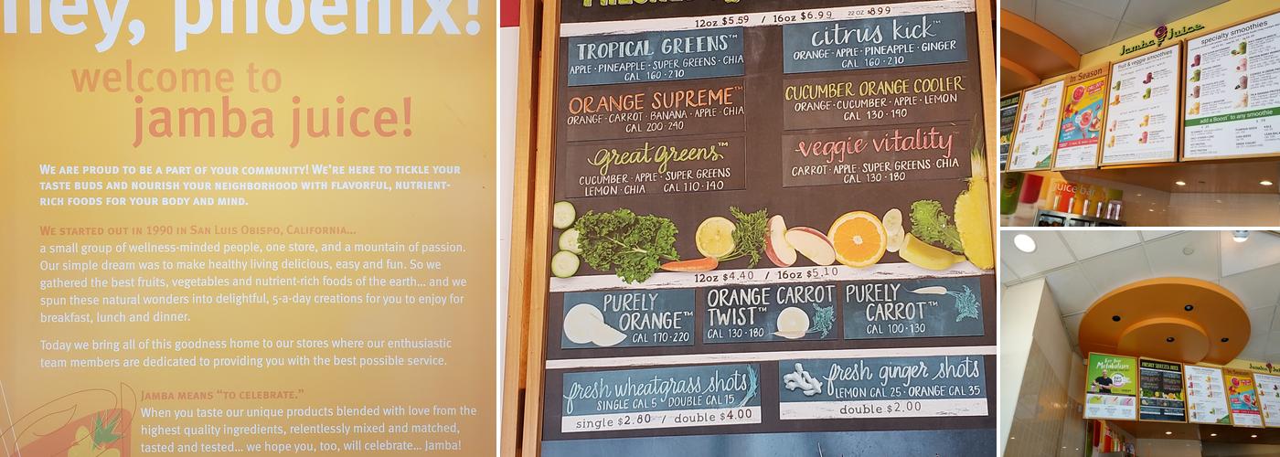 Jamba Menu