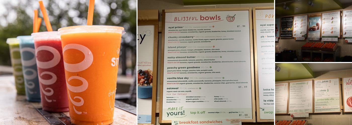 Jamba Menu