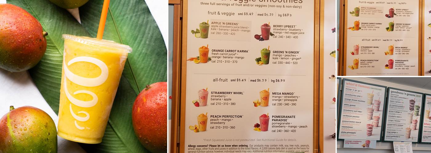 Jamba Menu