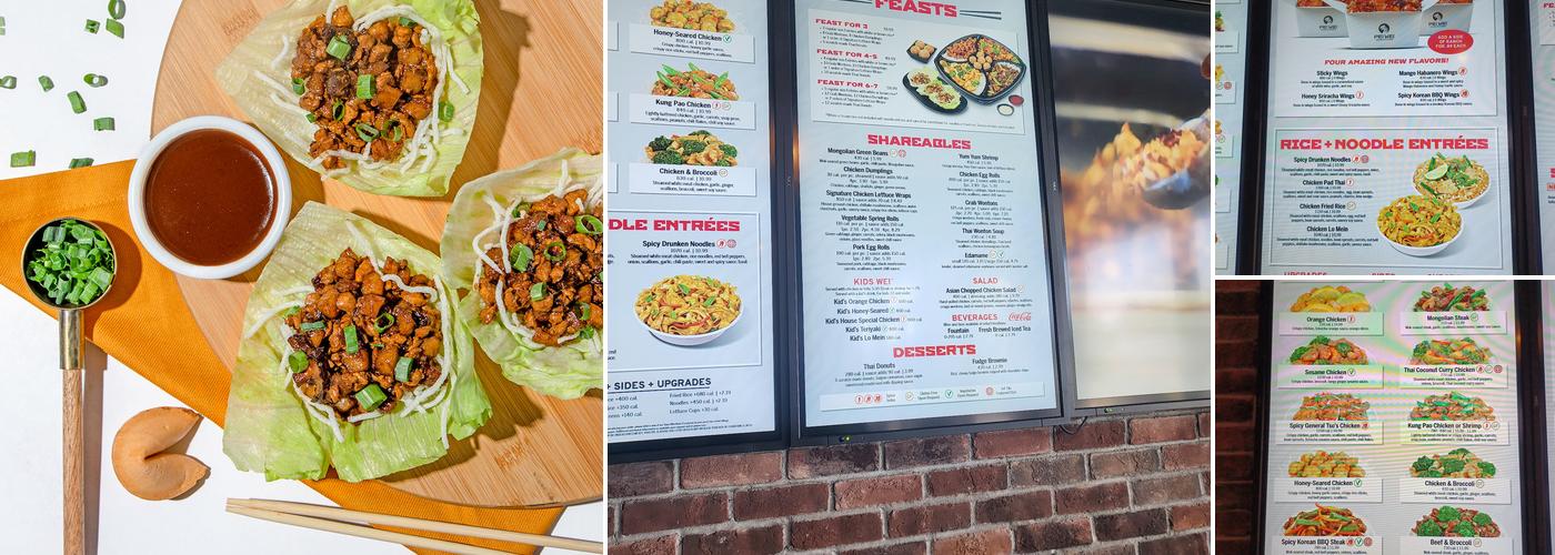 Pei Wei Asian Kitchen Menu