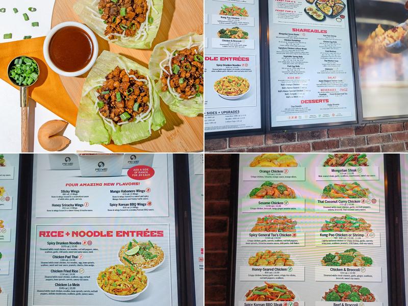 Pei Wei Asian Kitchen Menu