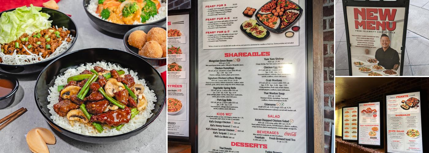 Pei Wei Asian Kitchen Menu