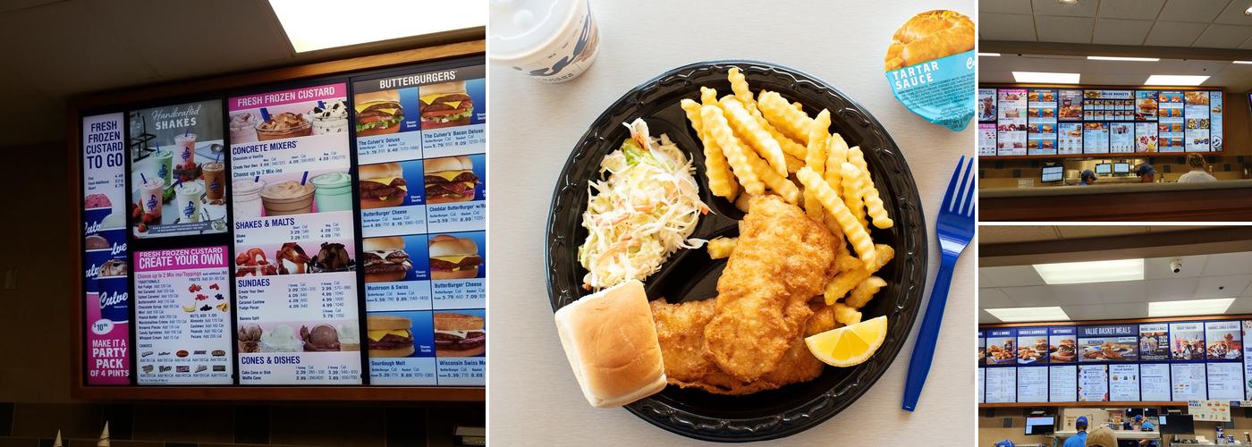 Culver’s Menu