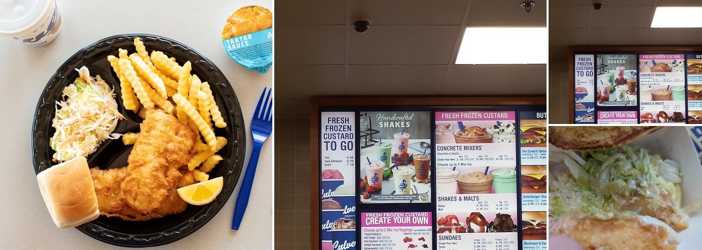 Culver’s Menu