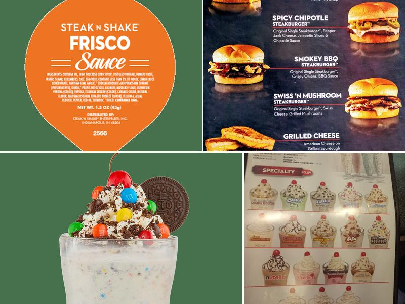 Steak 'n Shake Menu