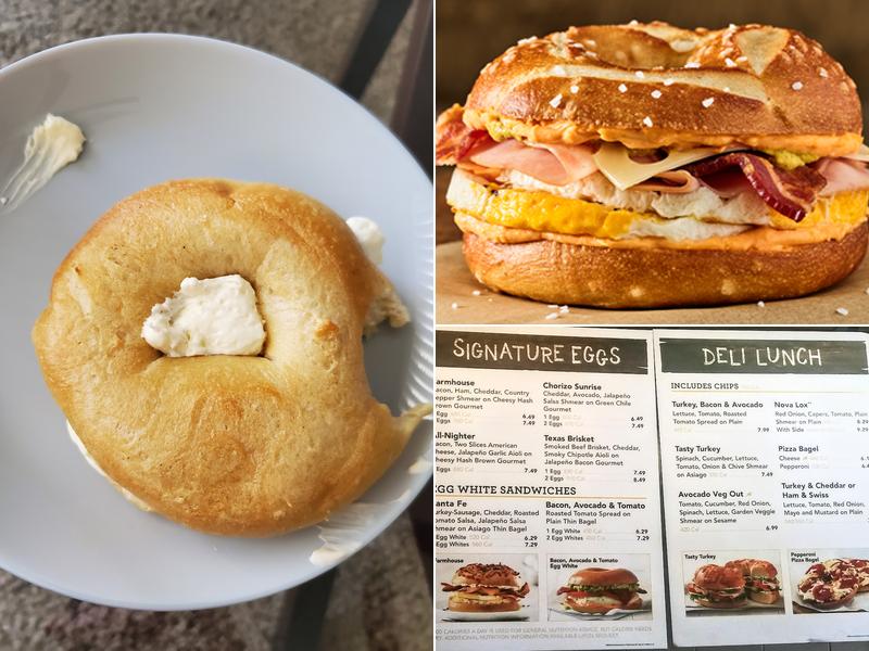 Einstein Bros. Bagels Menu