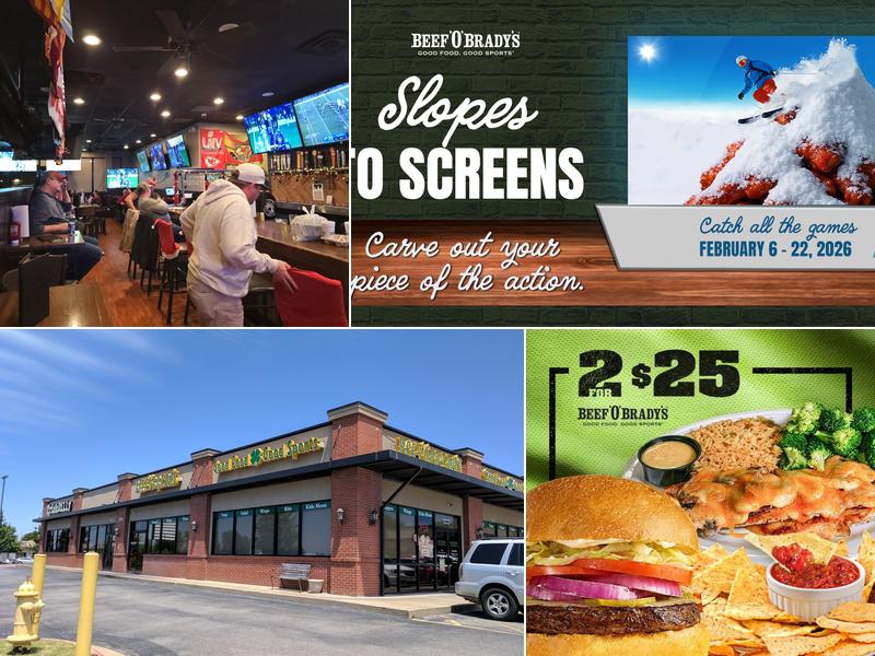 Beef 'O' Brady's 2500 SW 14th St Ste #108, Bentonville