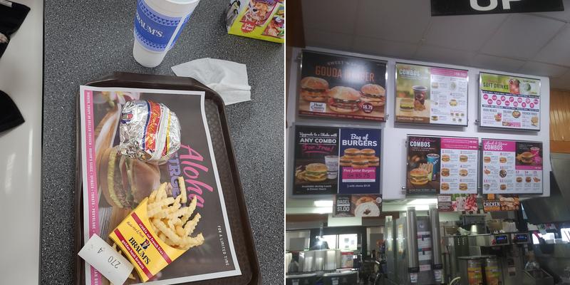 Braum's Ice Cream & Dairy Store Menu