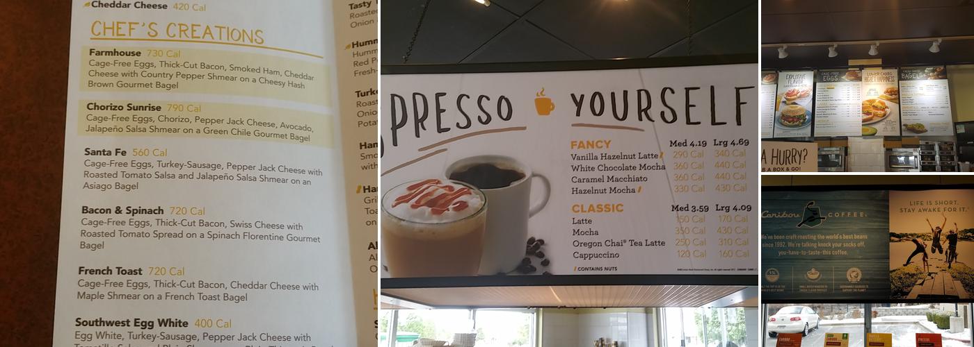 Einstein Bros. Bagels Menu