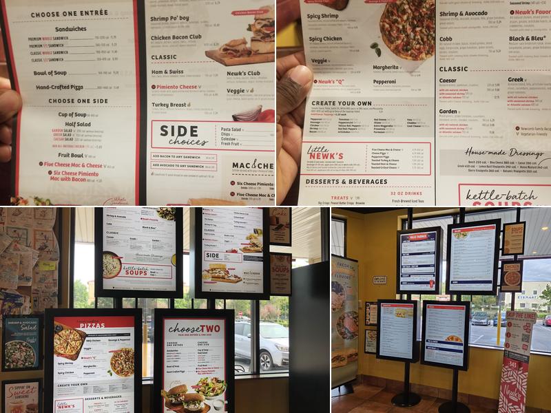 Newk's Eatery Menu
